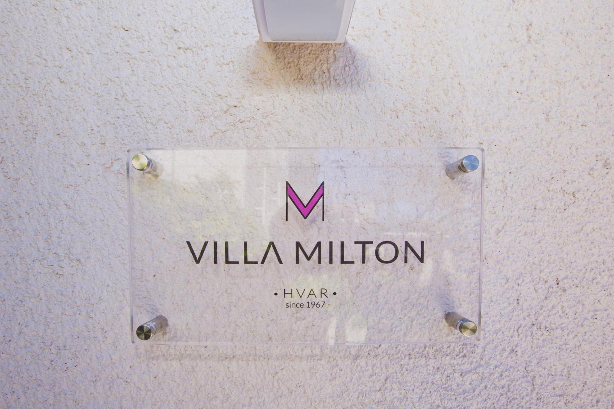 Villa Milton Luxe Hvar ฮวาร์ ภายนอก รูปภาพ